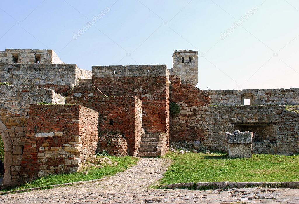 Stone fortress in Belgrade