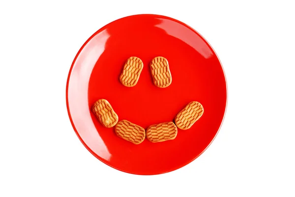 Smiling plate — Stock Photo, Image