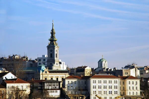 stock image Belgrade urban view