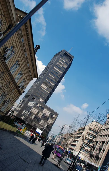 Városképet gazdagító épületnek szánták Belgrád — Stock Fotó