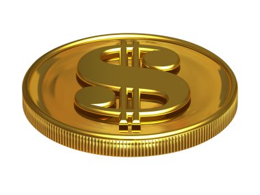 Gold dollar clipart