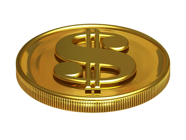 Guld dollar — Stockfoto