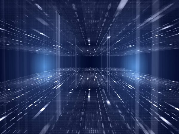 Abstract dark blue background