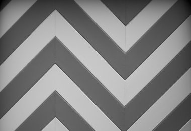 BW Chevron Garage door design clipart