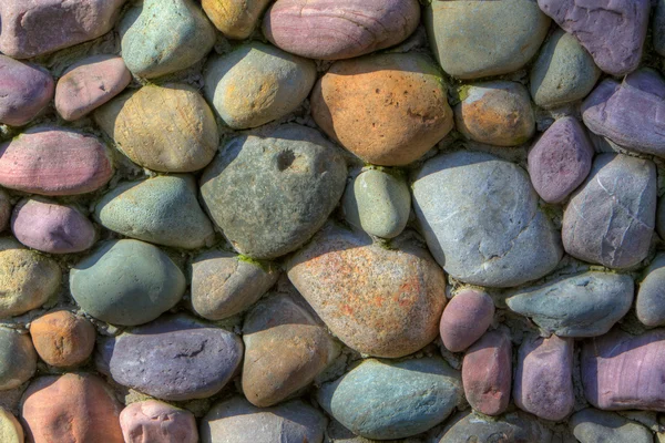 彩色的岩墙 — 图库照片