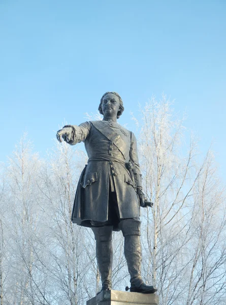 MONUMENT TO TSAR PETER THE GREAT — Stock Photo, Image