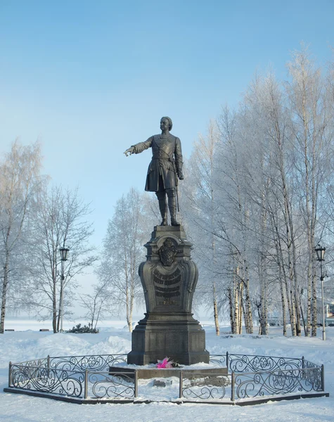 stock image MONUMENT TO TSAR PETER THE GREAT