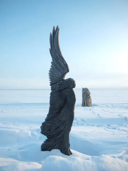 Angel. Sculpture — Stock Photo, Image