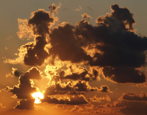 stock image The sun and clouds