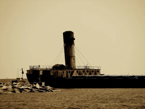 Öreg hajó — Stock Fotó