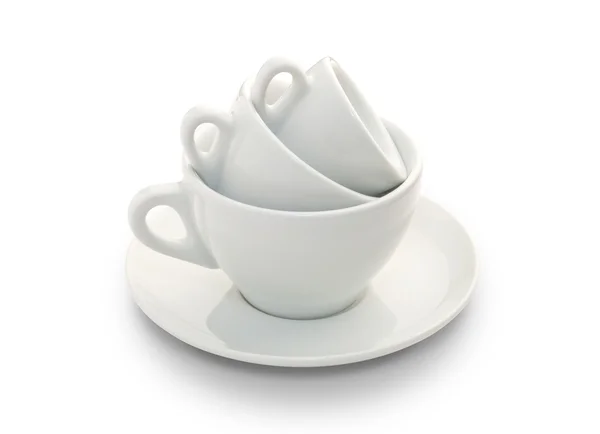 Kahve kupaları — Stok fotoğraf