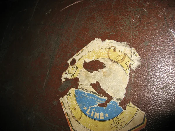 Bozuk antika deri çanta