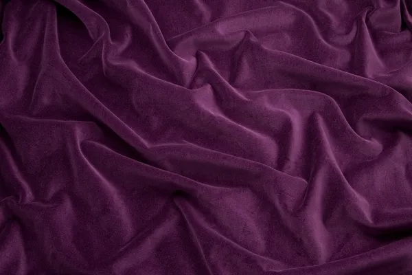 Purple Velvet Fabric — Stock Photo, Image