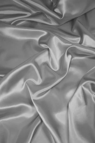 Gümüş saten/ipek kumaş