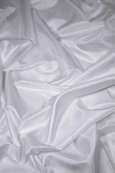 Tissu blanc en satin / soie 2 Photo De Stock