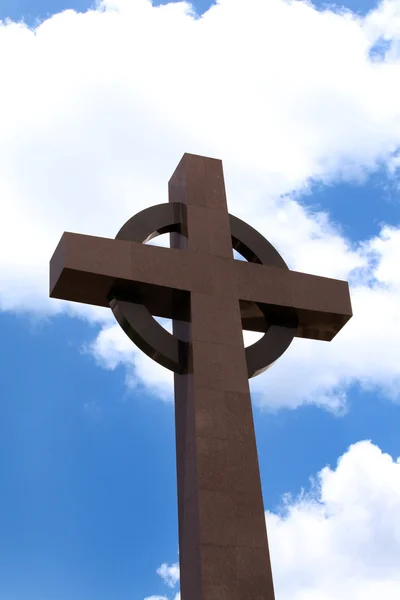 stock image A large granite cross