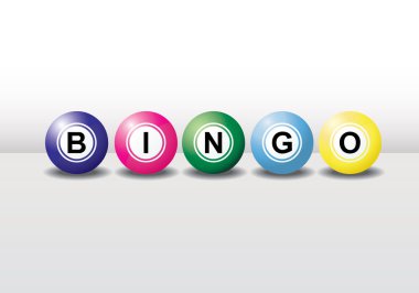 Bingo balls clipart