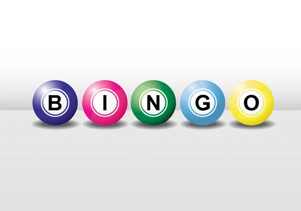 Bingo míče — Stockový vektor