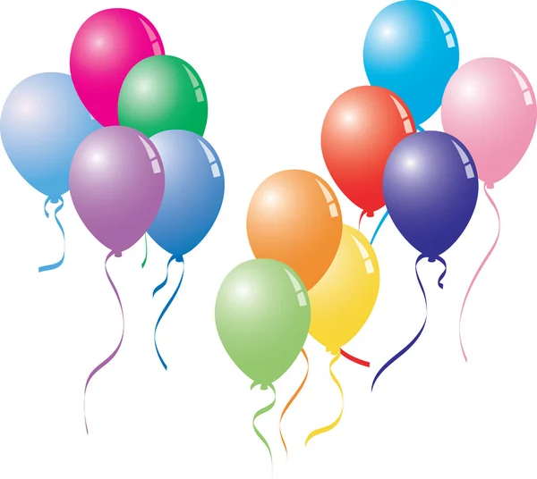 Барвисті балонів — стоковий вектор