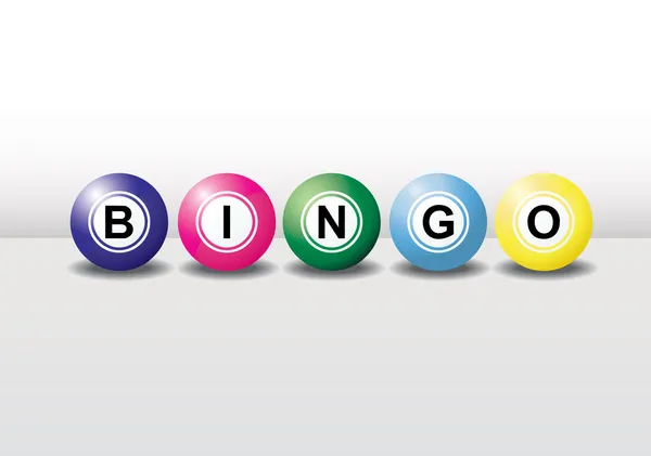 Bingo-Bälle — Stockvektor