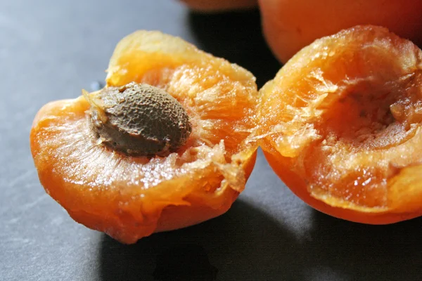 Aprikossoppa frukt Stockfoto