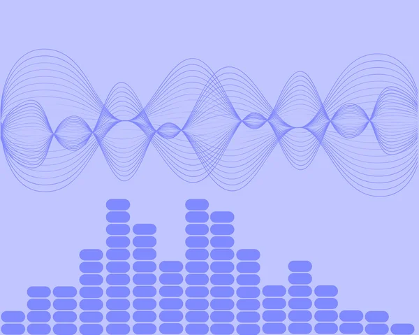 Ondes sonores — Image vectorielle