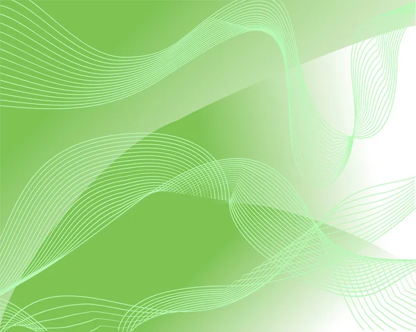 Zelený tvary — Stockový vektor