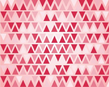 Colorful triangles clipart