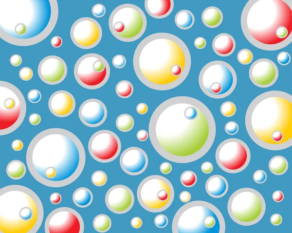 Красочные пузыри — стоковый вектор