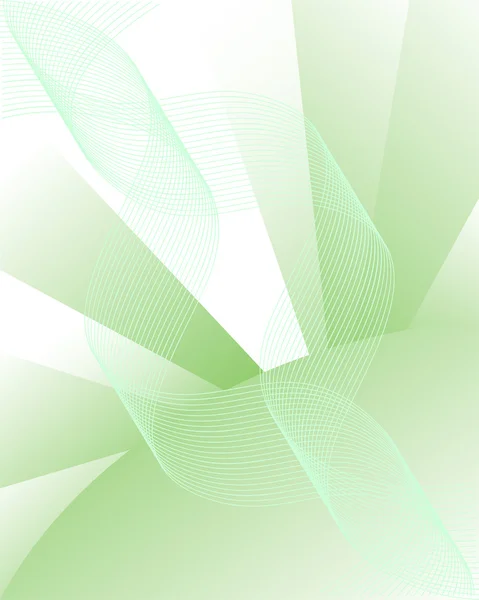 緑色の図形 — ストックベクタ