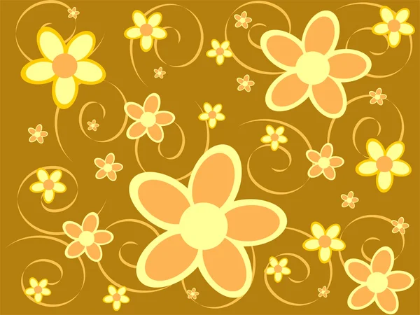 Летние цветы — стоковый вектор