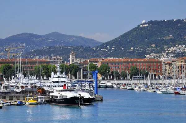 Porto di Nizza in Francia — Foto Stock