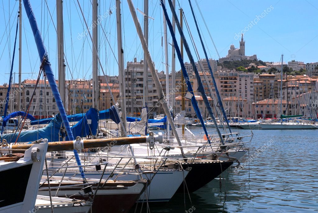 Port de Marseille in France — Stock Photo © Christian #2605513