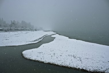 Winter sea clipart