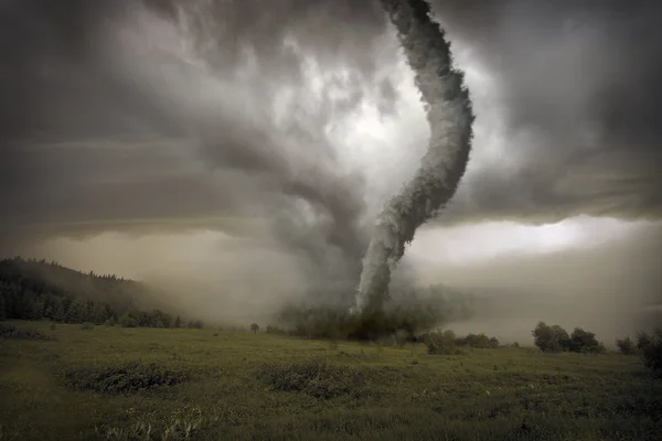 Aproximando tornado — Fotografia de Stock