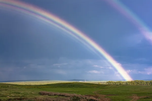 二重の虹 — ストック写真