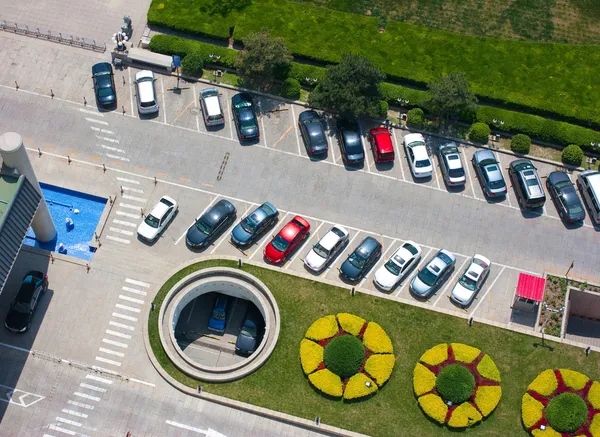 Estacionamento do carro — Fotografia de Stock