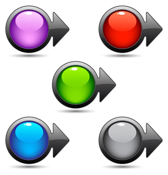 Кнопку вказівник — стоковий вектор