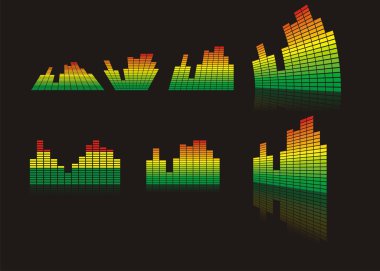 renkli bir equalizer