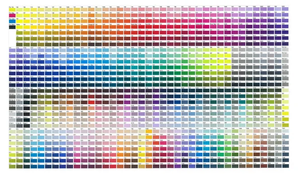 Εκτύπωσης χρώματα που ορίστηκαν από το δέκα τοις εκατό — Φωτογραφία Αρχείου