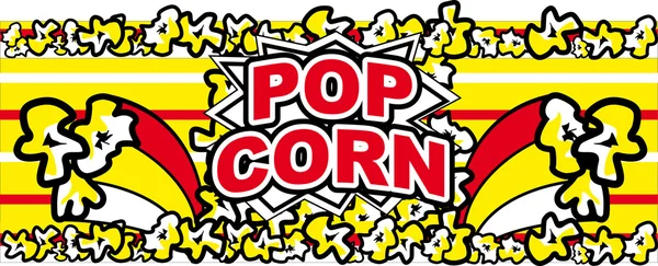 stock image Label for popcorn