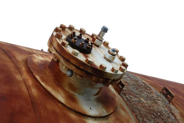 Tanque de acero industrial — Foto de Stock
