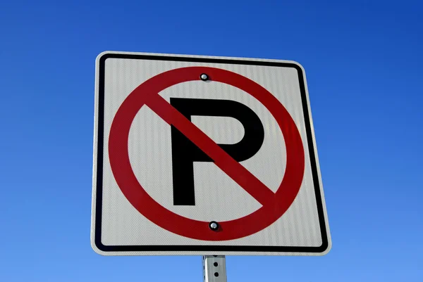 Kein Parken — Stockfoto