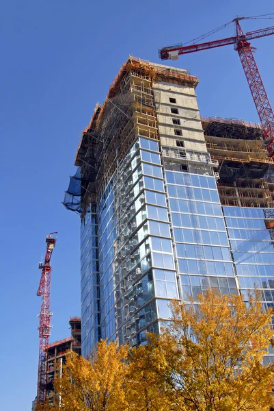 Skyscraper Construction — Stock Photo, Image