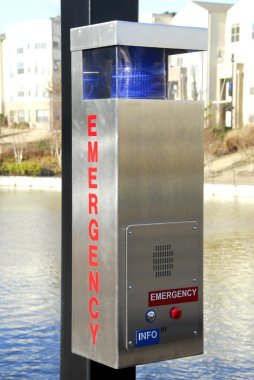 Emergency Call Box clipart