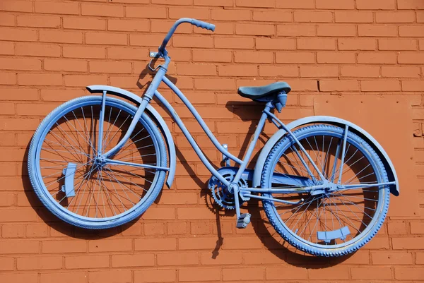 Roweru niebieski streszczenie — Zdjęcie stockowe