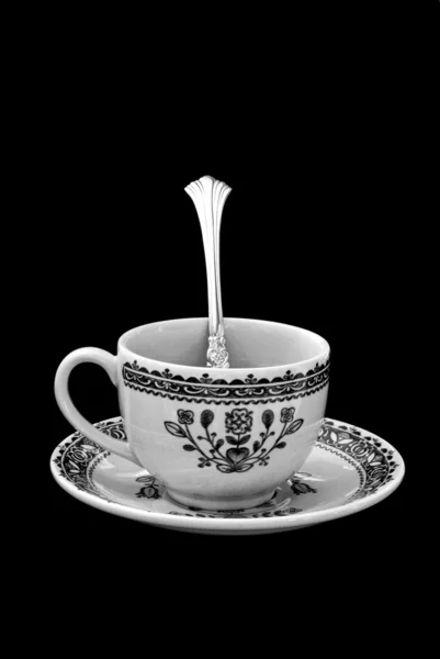 杯子和茶托 — 图库照片