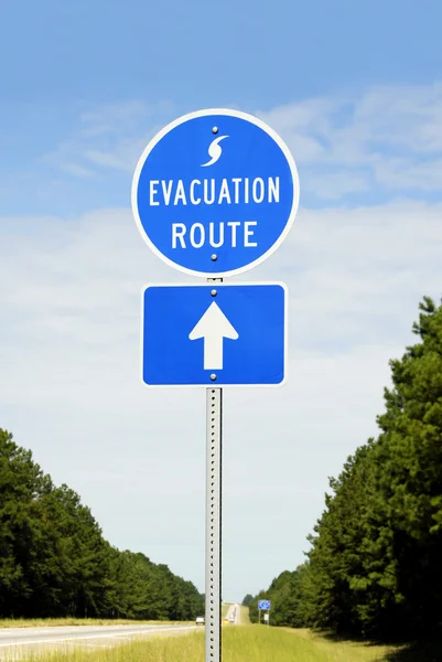 Hurrikán evakuációs útvonal — Stock Fotó