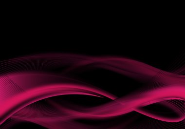 Abstract black and pink design clipart