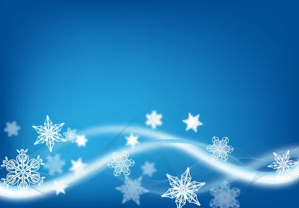 Niebieskie tło świąteczne — Wektor stockowy